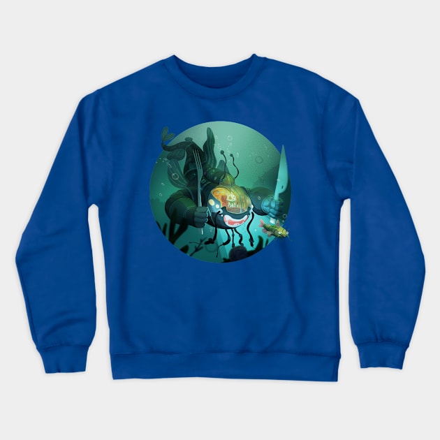 Submarine Crewneck Sweatshirt by Arkel88